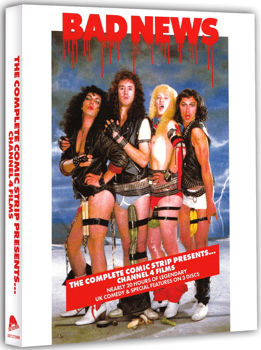 The Complete Comic Strip Presents…Channel 4 Films [3-Disc Blu-ray w/Exclusive Slipcover] (North America Only)
