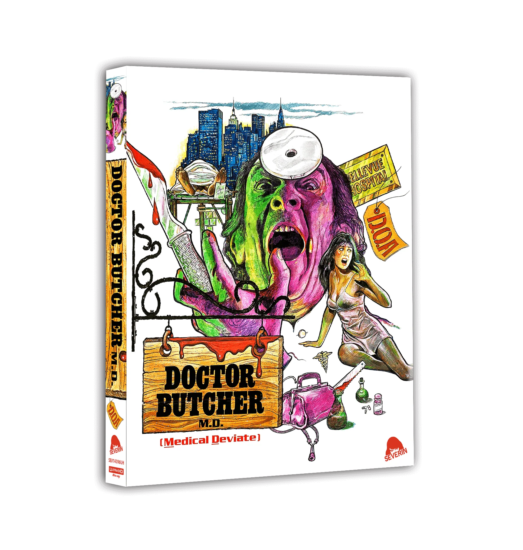 Doctor Butcher M.D./Zombie Holocaust [4-Disc 4K UHD w/Slipcover]