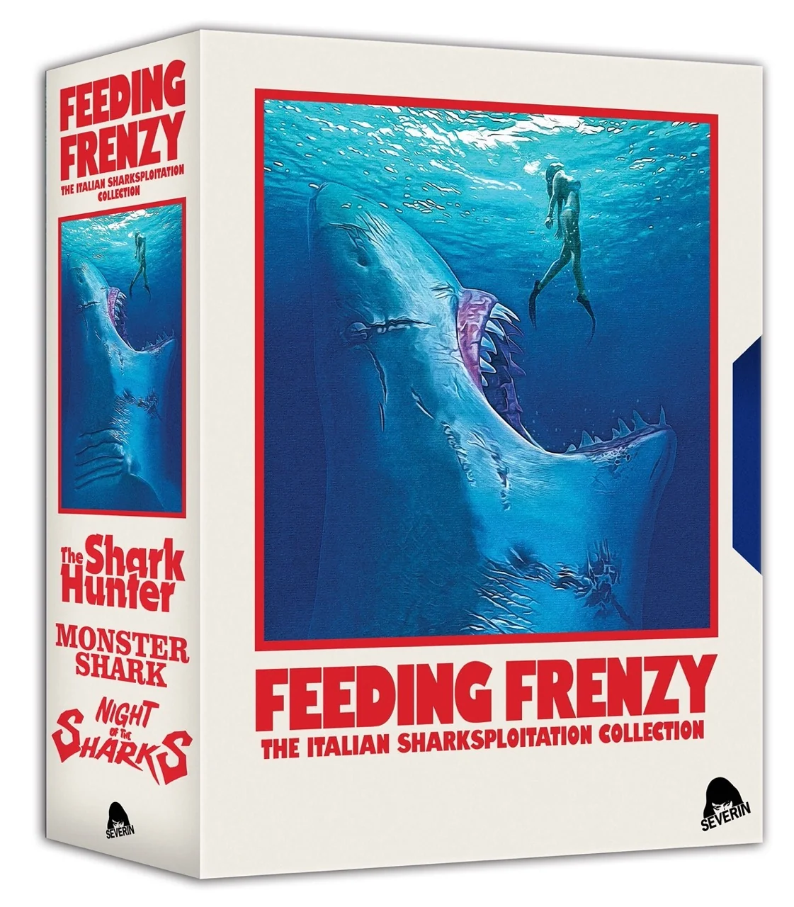 Feeding Frenzy Exclusive Slipcase w/ [3] Shark Blu-rays