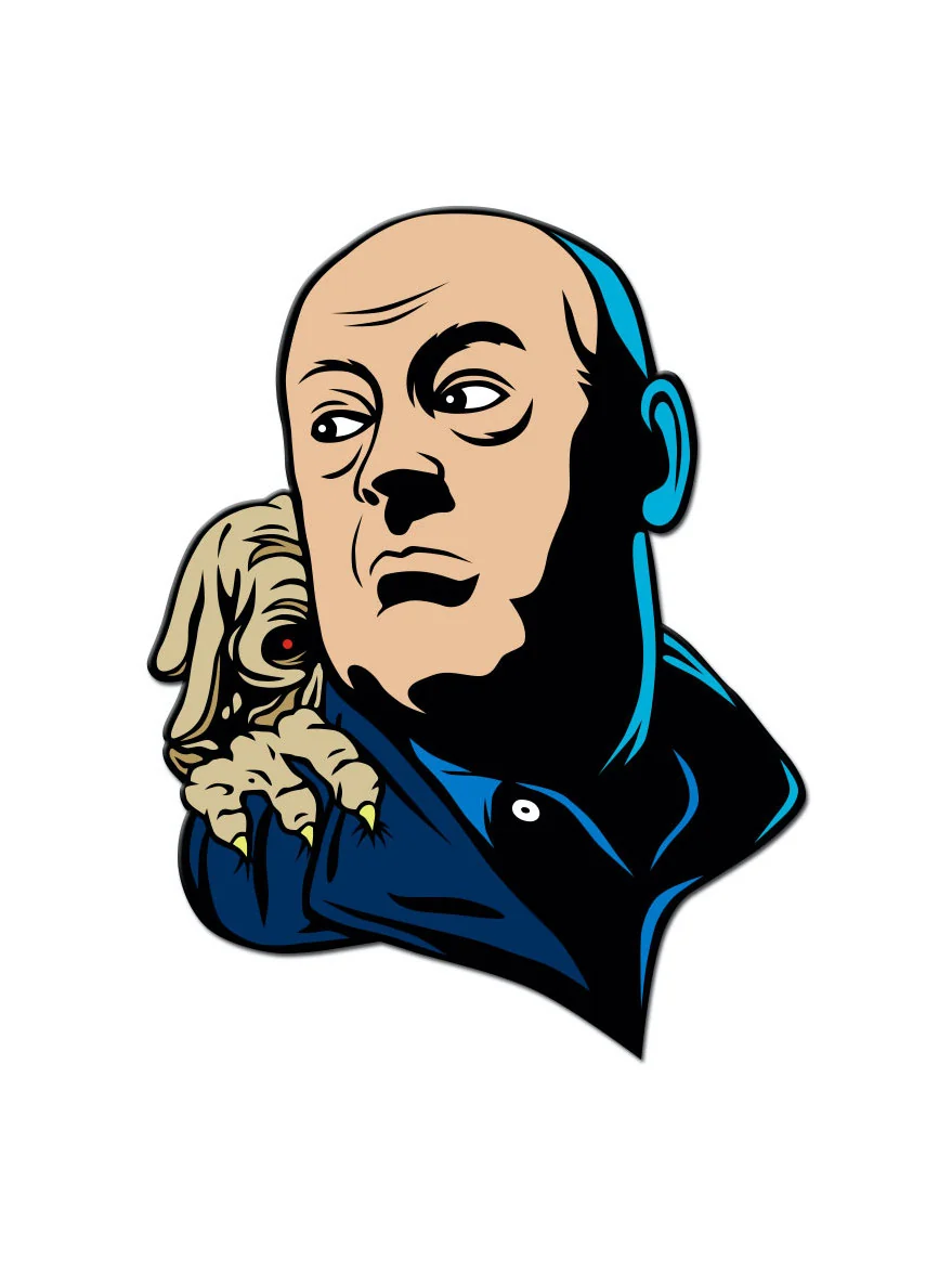 Severin Films Hall of Fame Enamel Pin #29: Frank Henenlotter