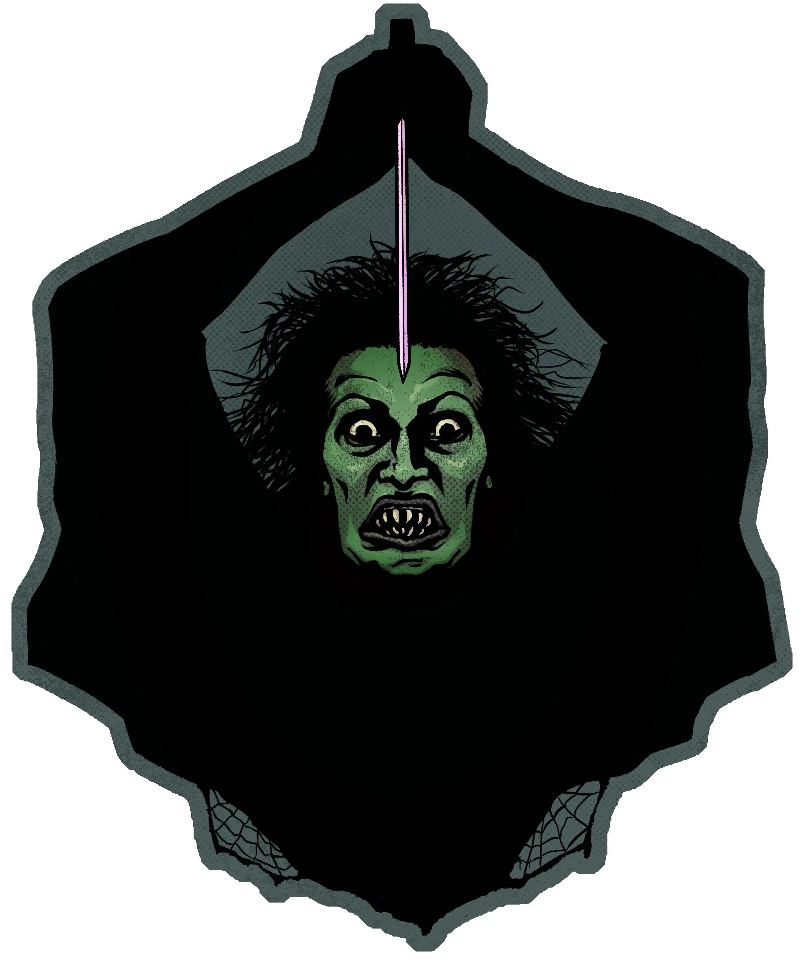 Spider Labyrinth "Cult Enforcer" Sticker