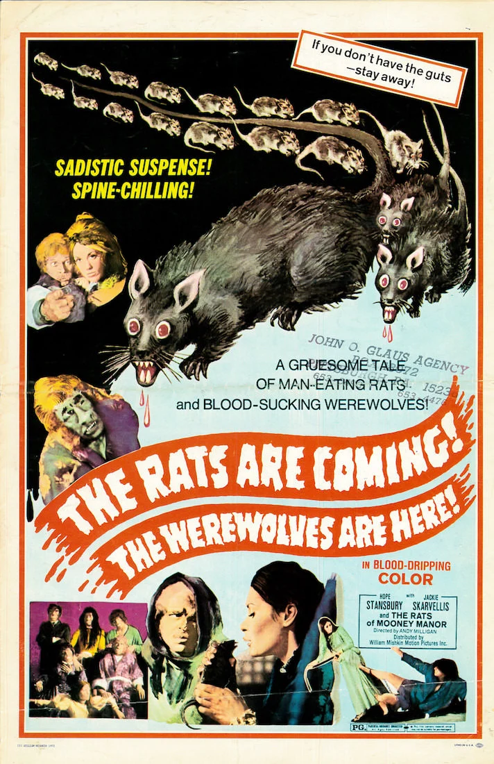 The Rats are Coming! The Werewolves are Here! Sticker